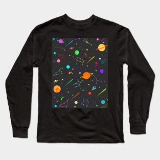 Colorful space Long Sleeve T-Shirt